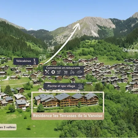 Tome - 4 Pers - Terrasse - Vue Montagnes * La Plagne